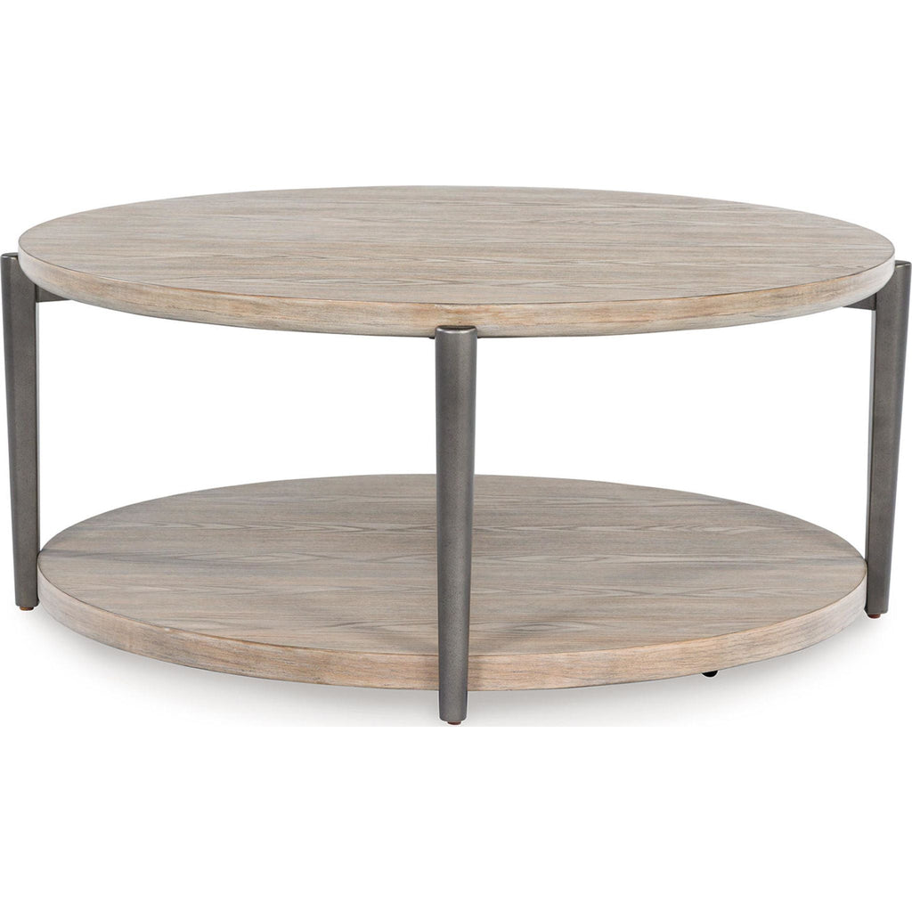Table basse Dyonton - Brun gris clair