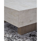 Table basse Jorlaina - Brun gris clair