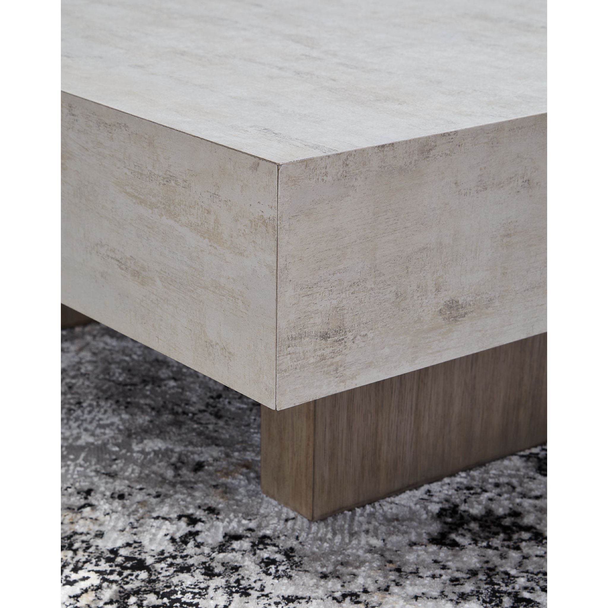Table basse Jorlaina - Brun gris clair