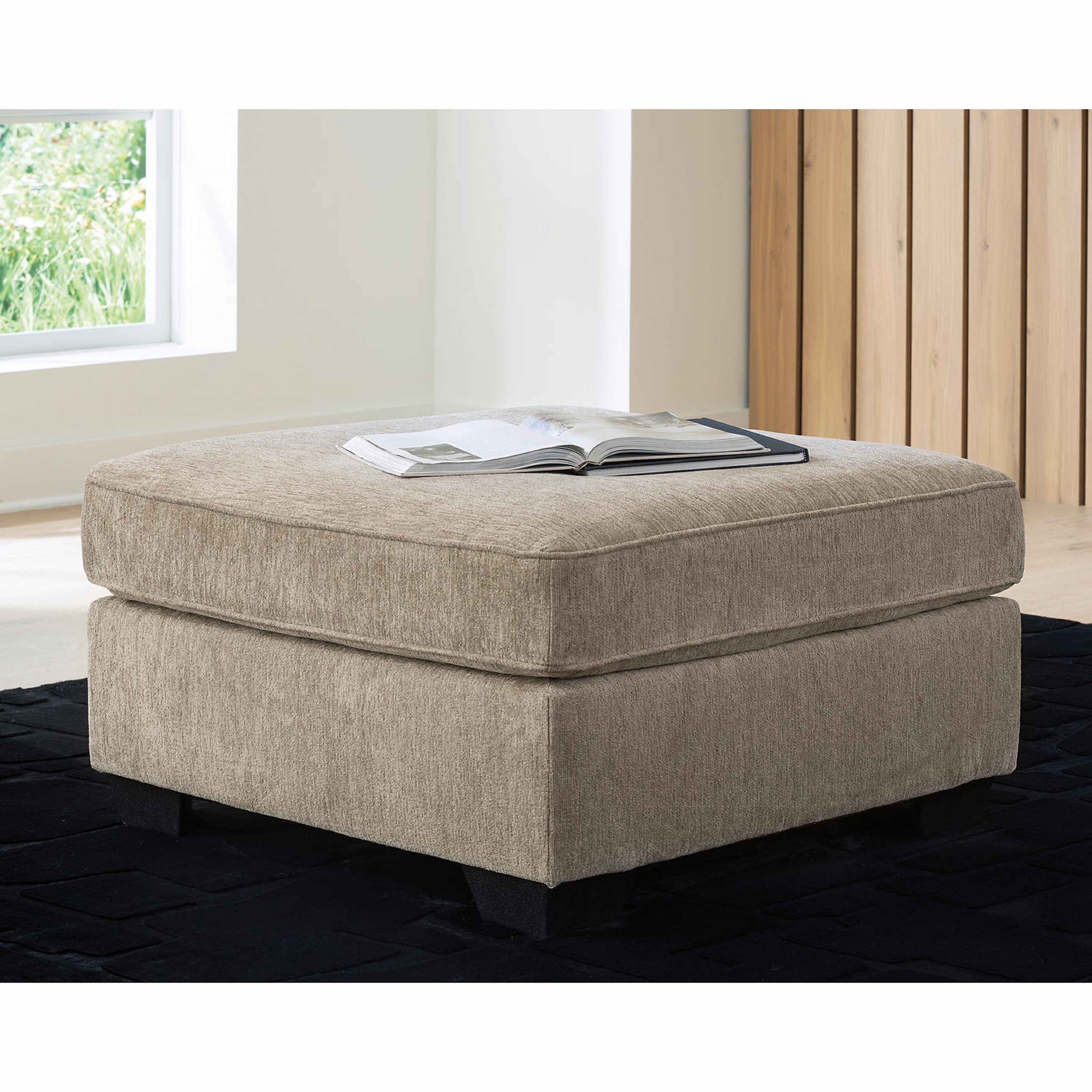 Pouf d'appoint surdimensionné Olten - Moka