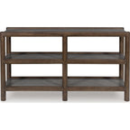 Table basse Kallenny - Marron/Gris