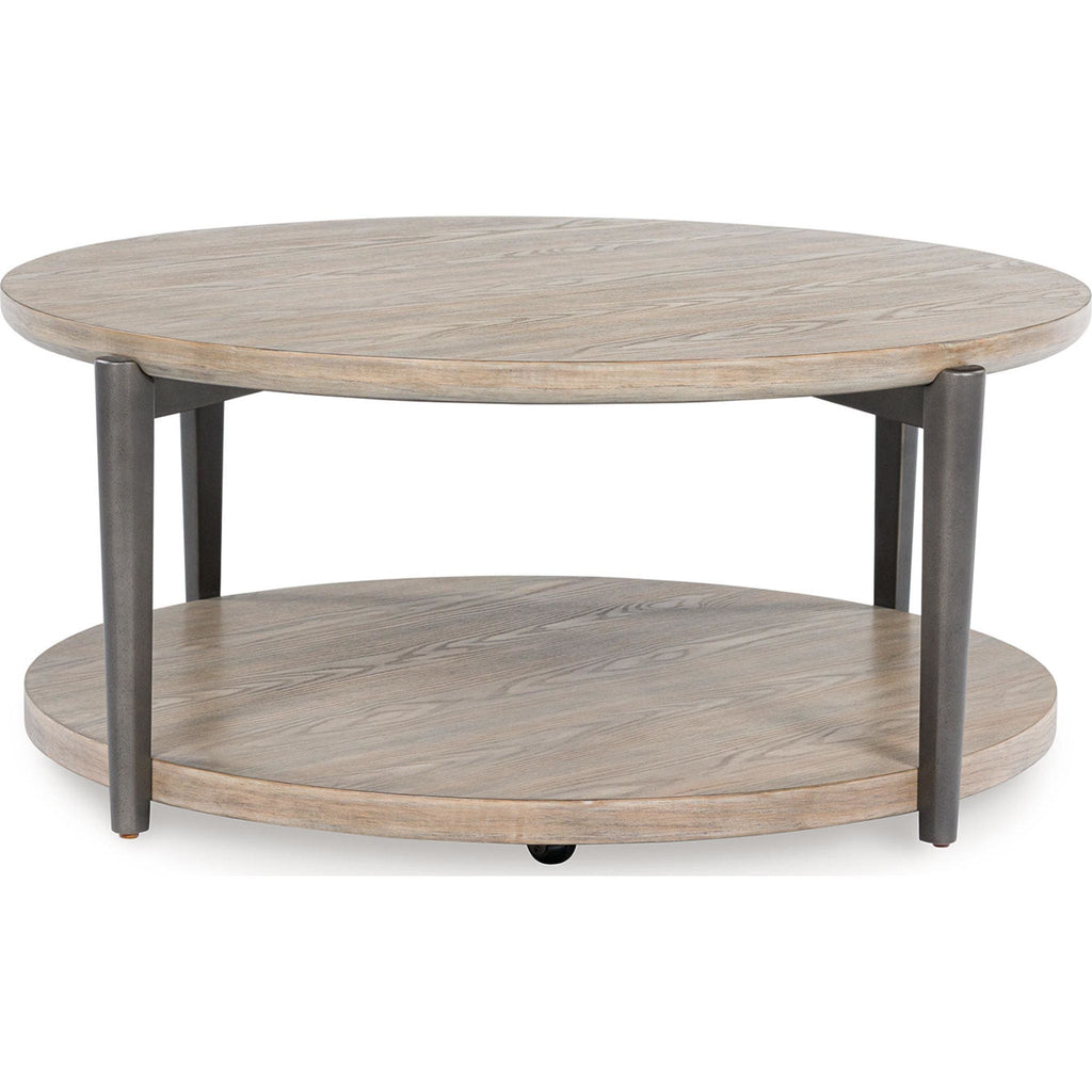 Table basse Dyonton - Brun gris clair