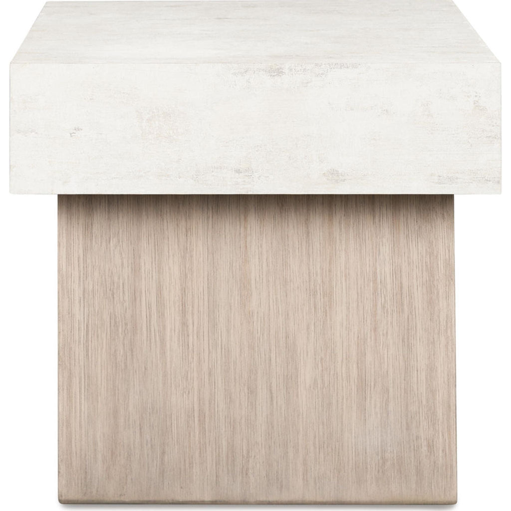 Table d'appoint Jorlaina - Brun gris clair