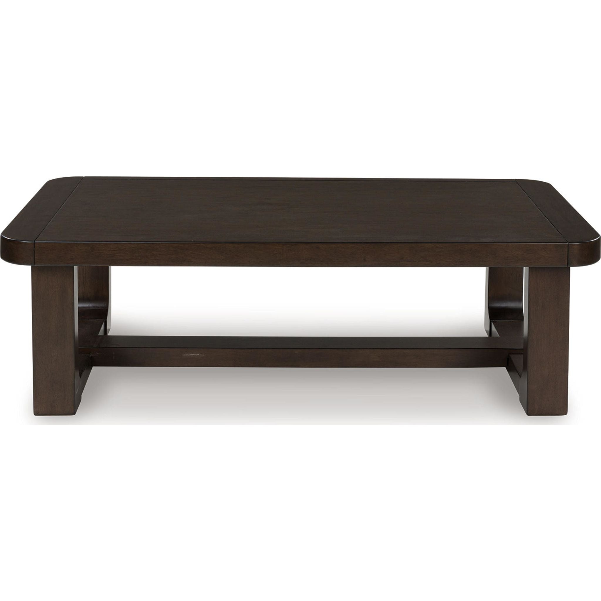 Table basse Breckington - Marron foncé