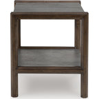 Table d'appoint Kallenny - Marron/Gris