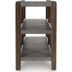 Table basse Kallenny - Marron/Gris