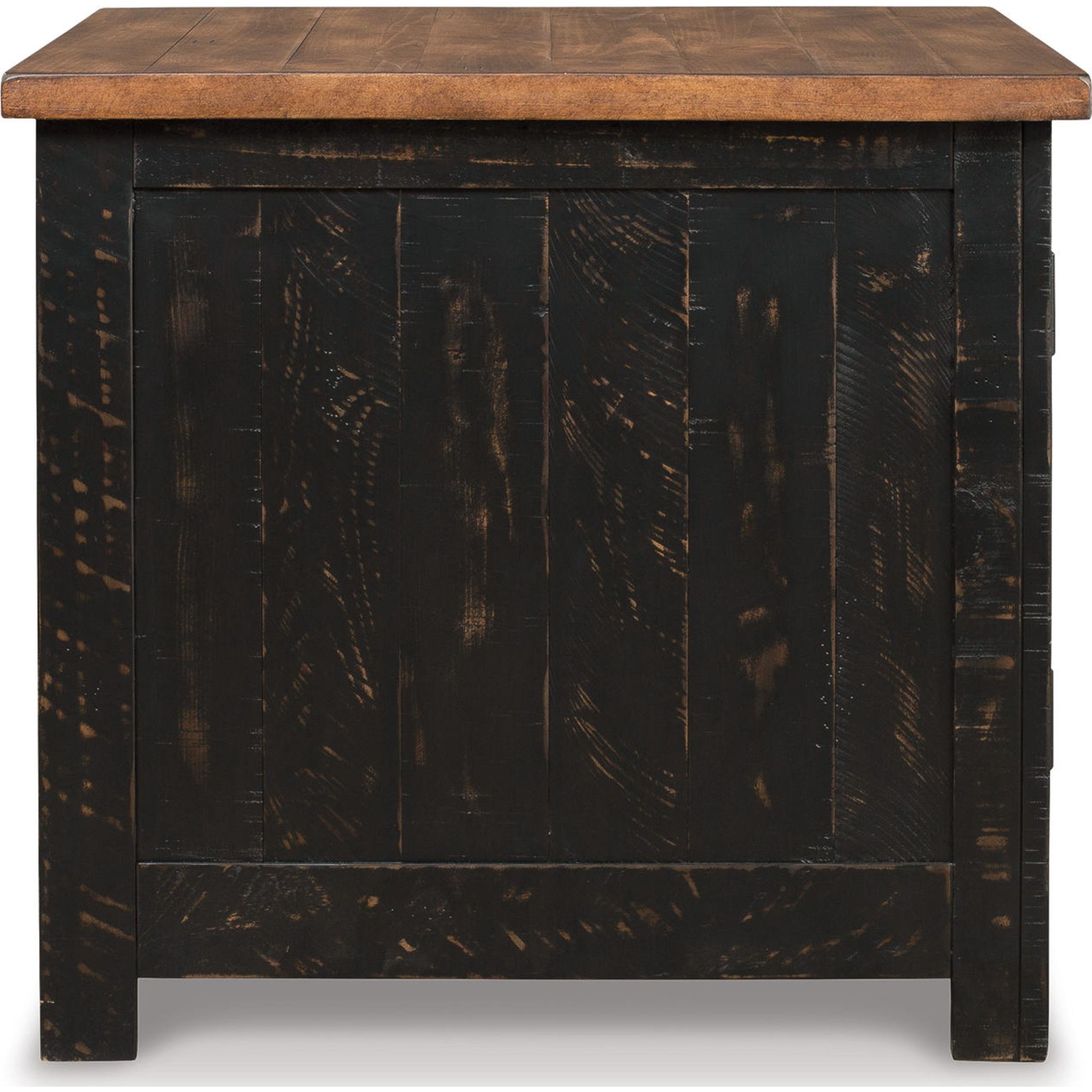 Table d'appoint Kendell - Noir/Marron