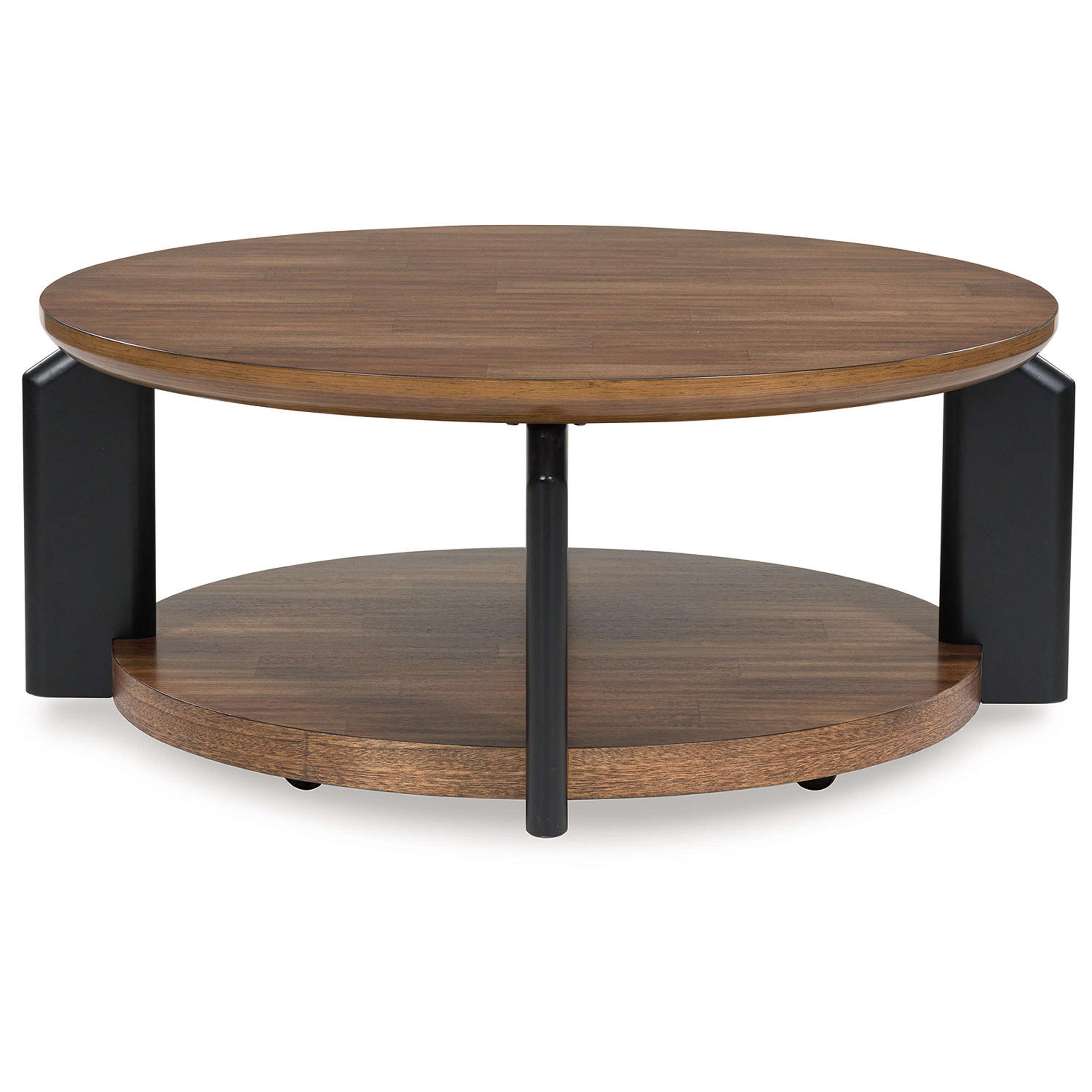 Table basse Kraeburn - Marron/Noir