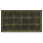 Pouf d'appoint surdimensionné Caspian-Town - Olive