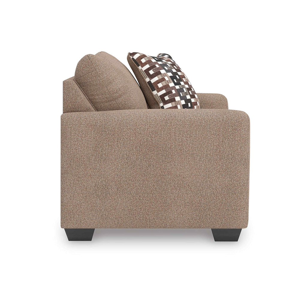 Fauteuil surdimensionné Triston-Peaks - Daim