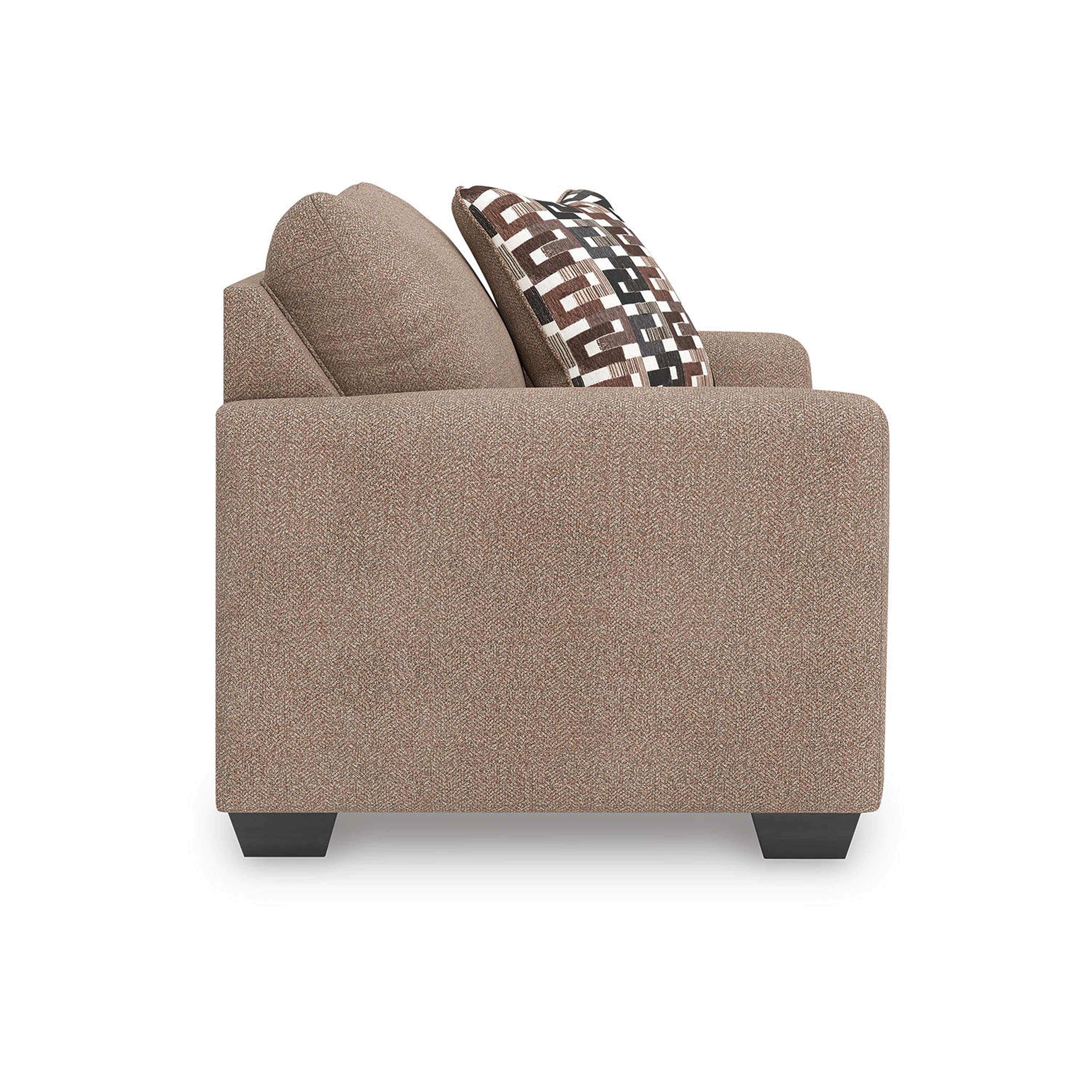 Fauteuil surdimensionné Triston-Peaks - Daim