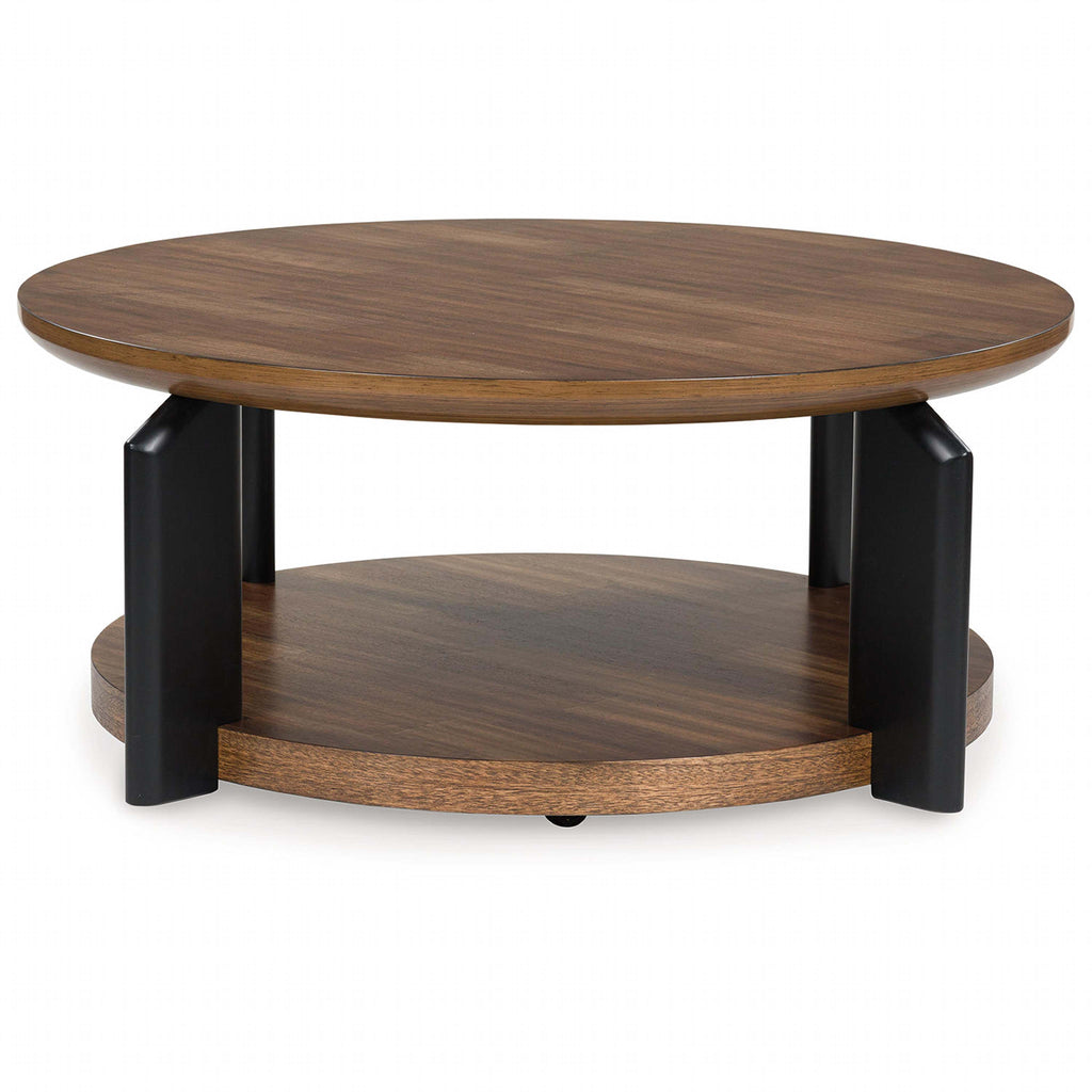 Table basse Kraeburn - Marron/Noir