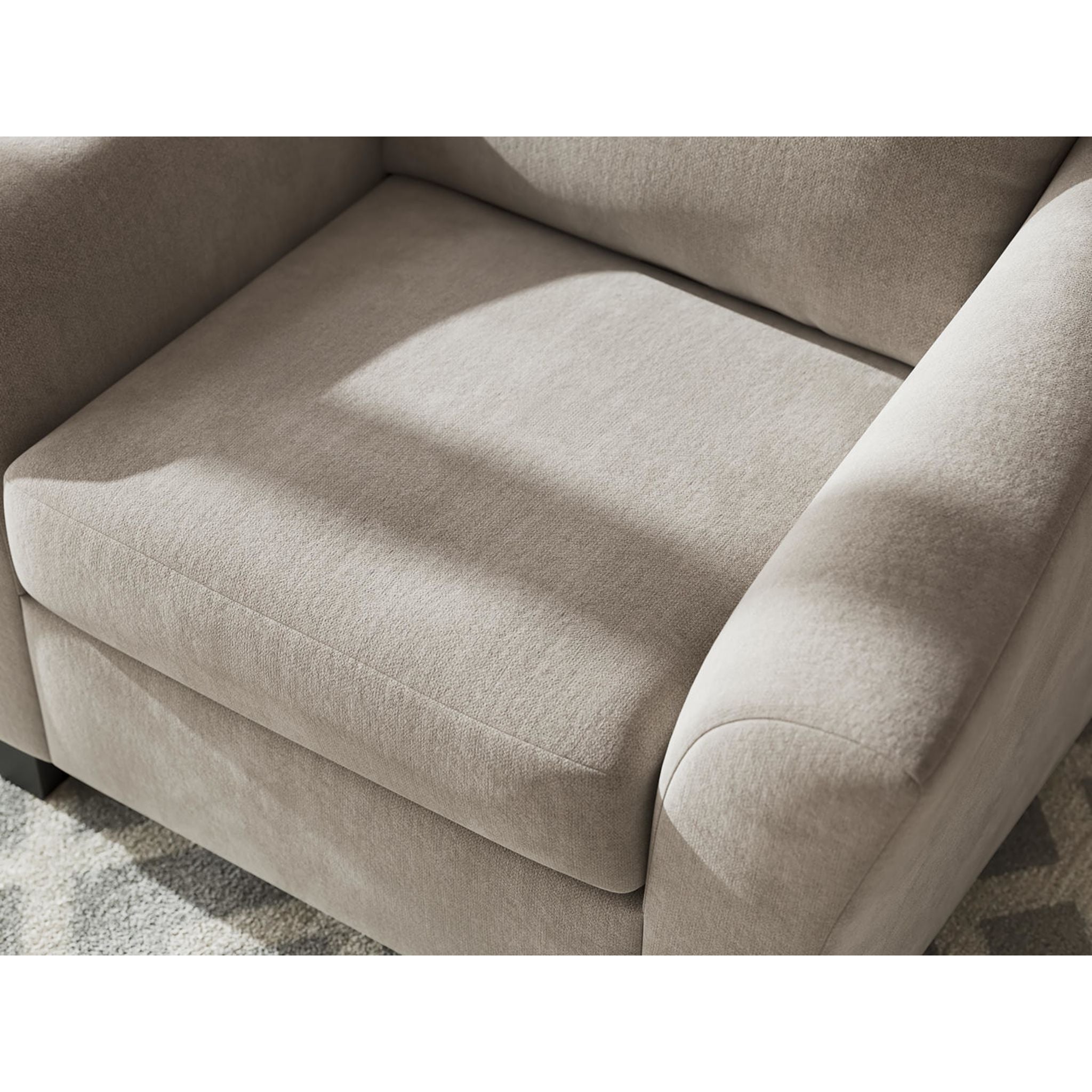 Fauteuil surdimensionné Willarae - Taupe