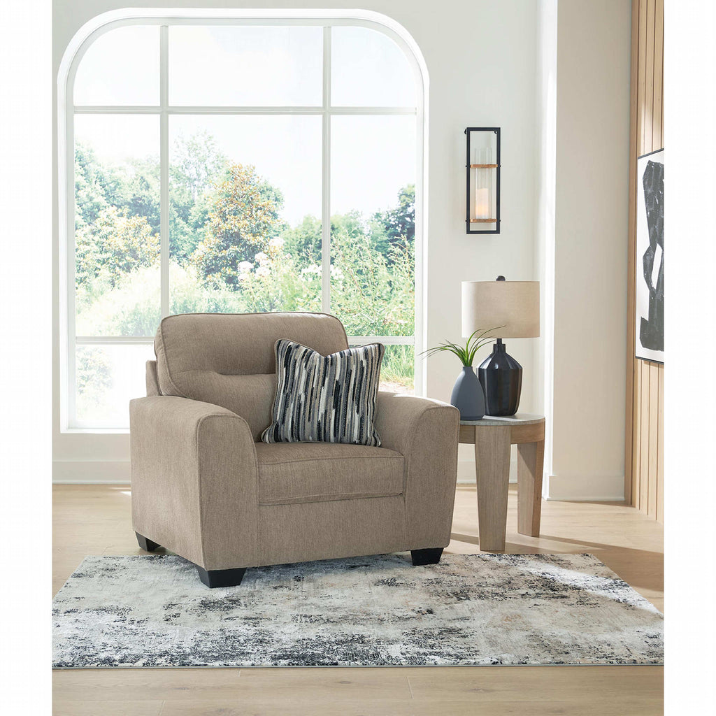 Fauteuil surdimensionné Olten - Moka