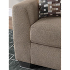 Fauteuil surdimensionné Triston-Peaks - Daim