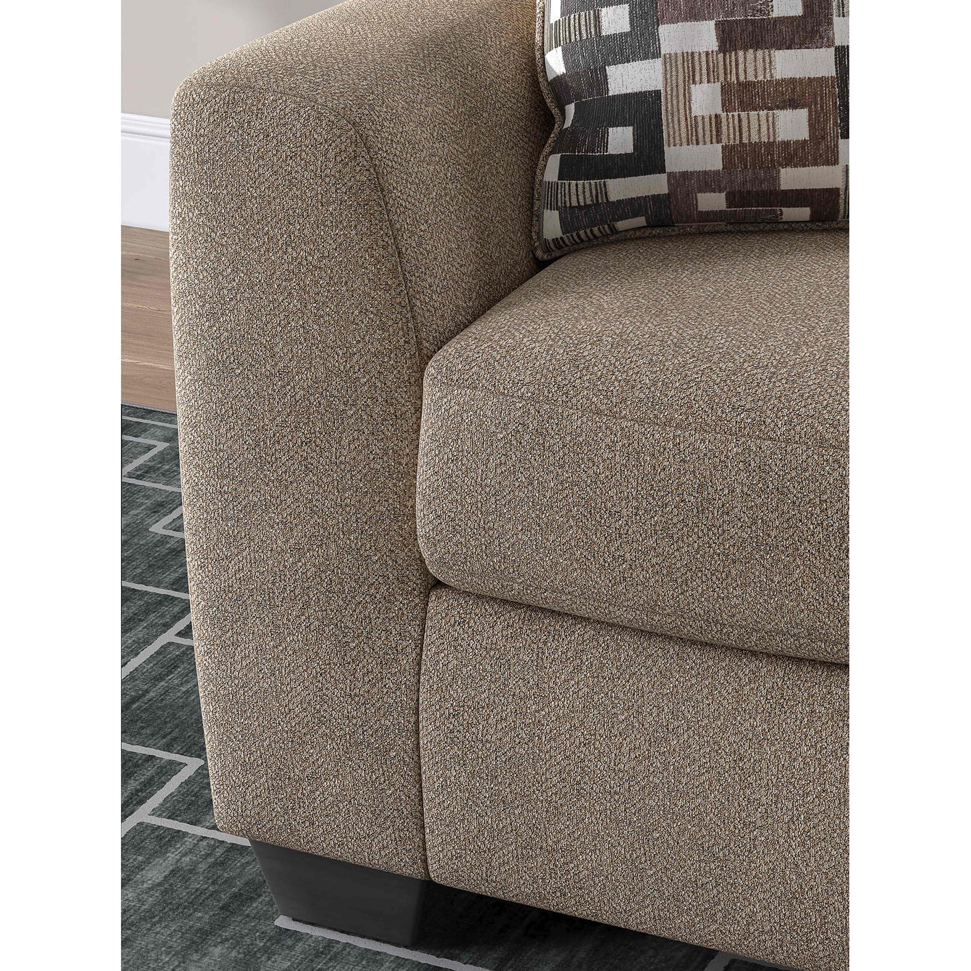 Fauteuil surdimensionné Triston-Peaks - Daim