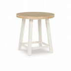 Lot de 3 tables Fawndell - Blanc antique/Brun