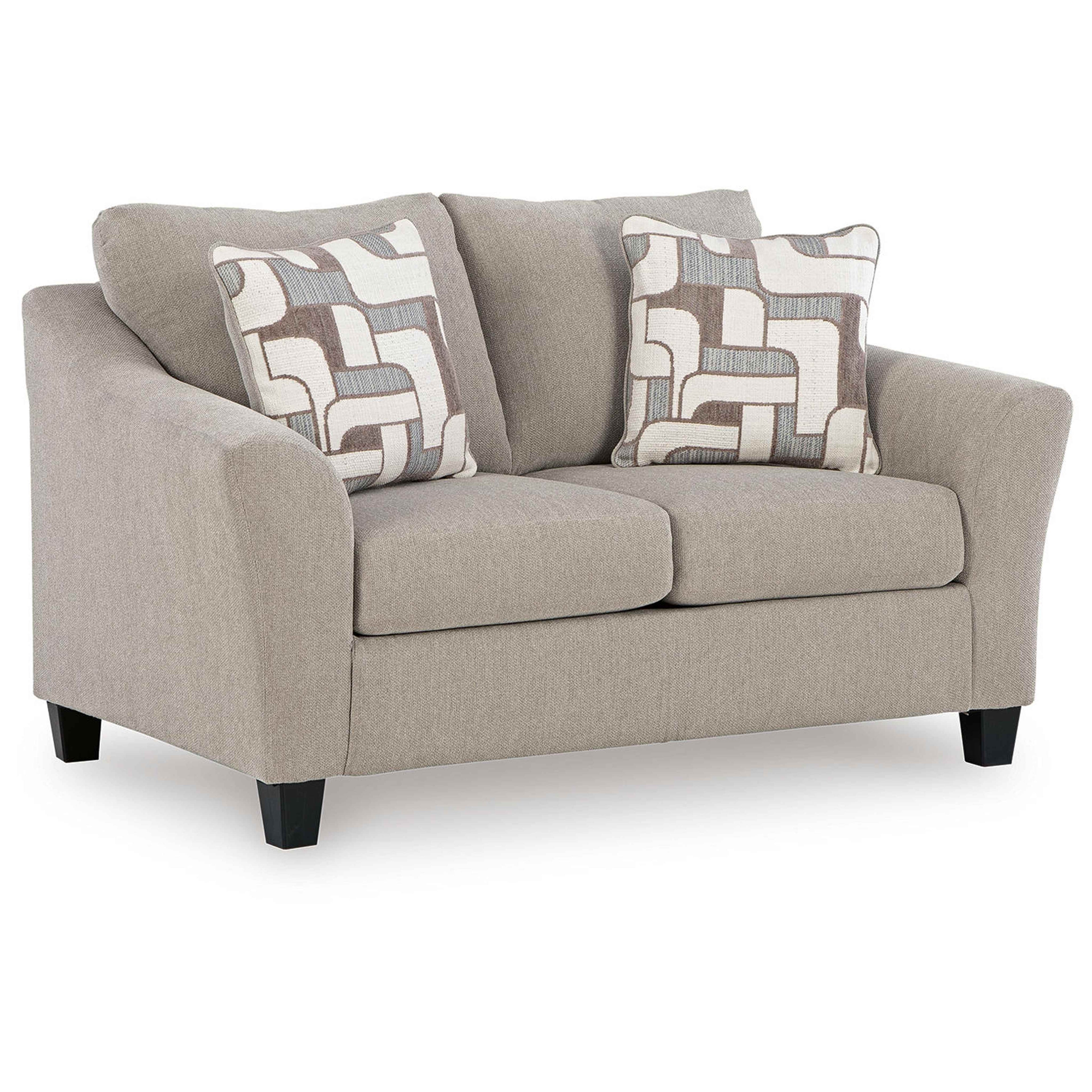 Canapé deux places Willarae - Taupe