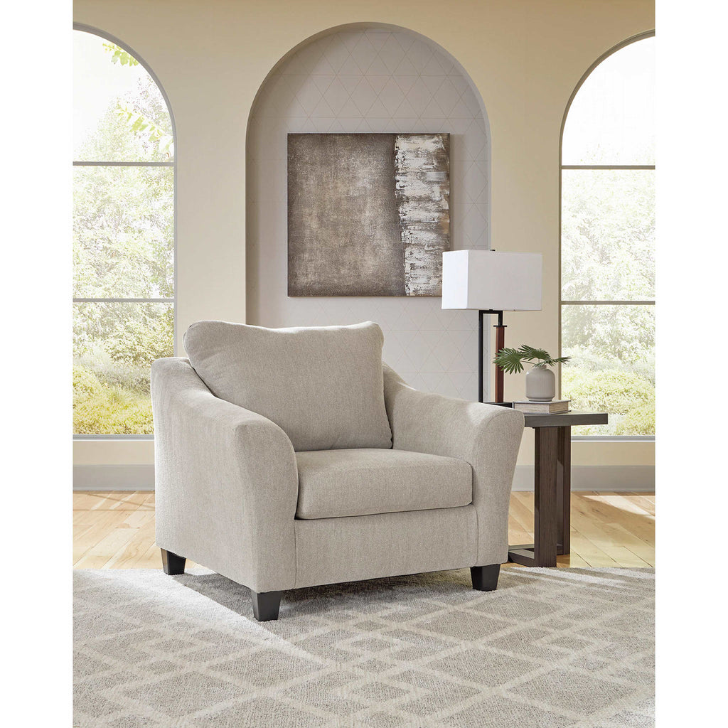 Fauteuil surdimensionné Willarae - Taupe