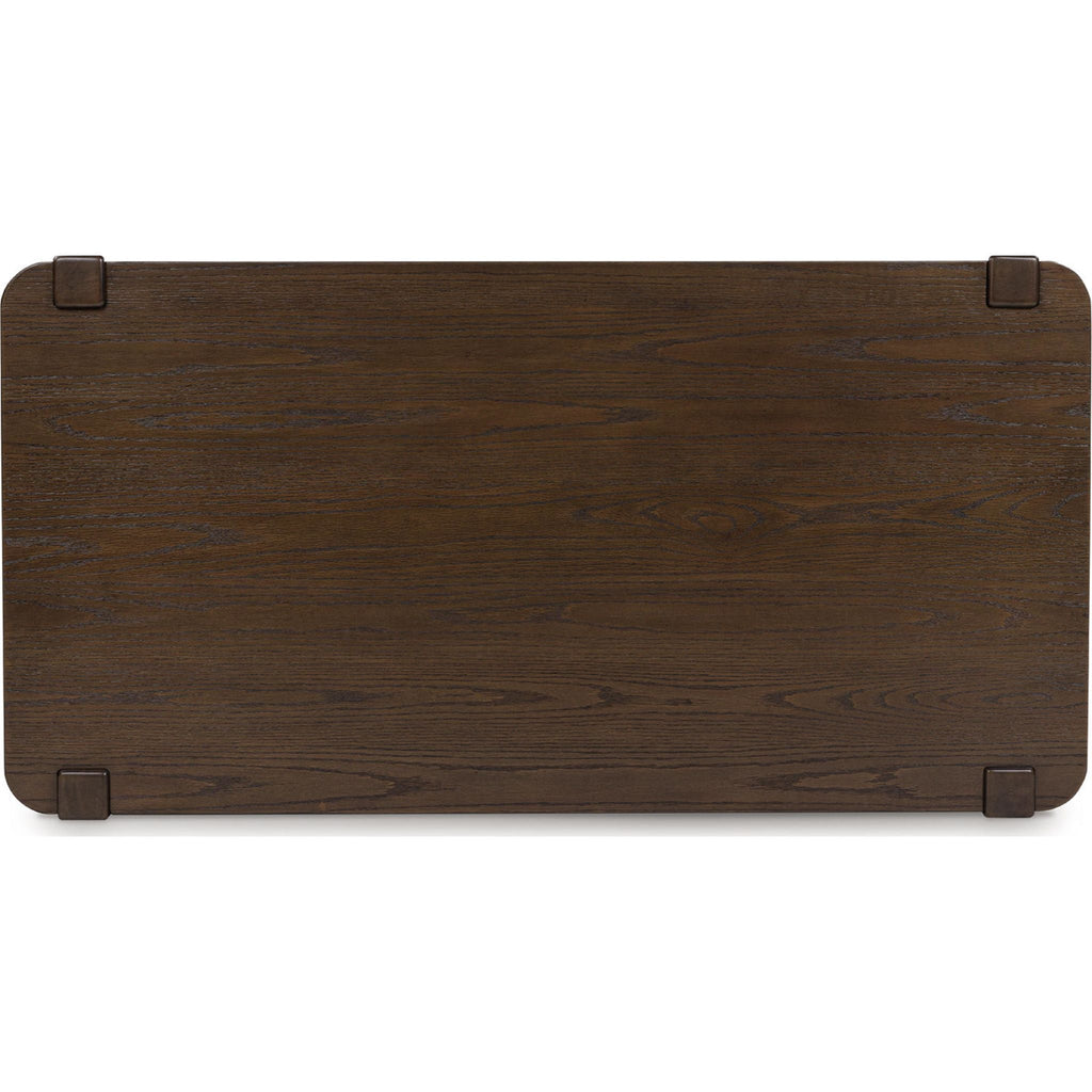 Table basse Breckington - Marron foncé