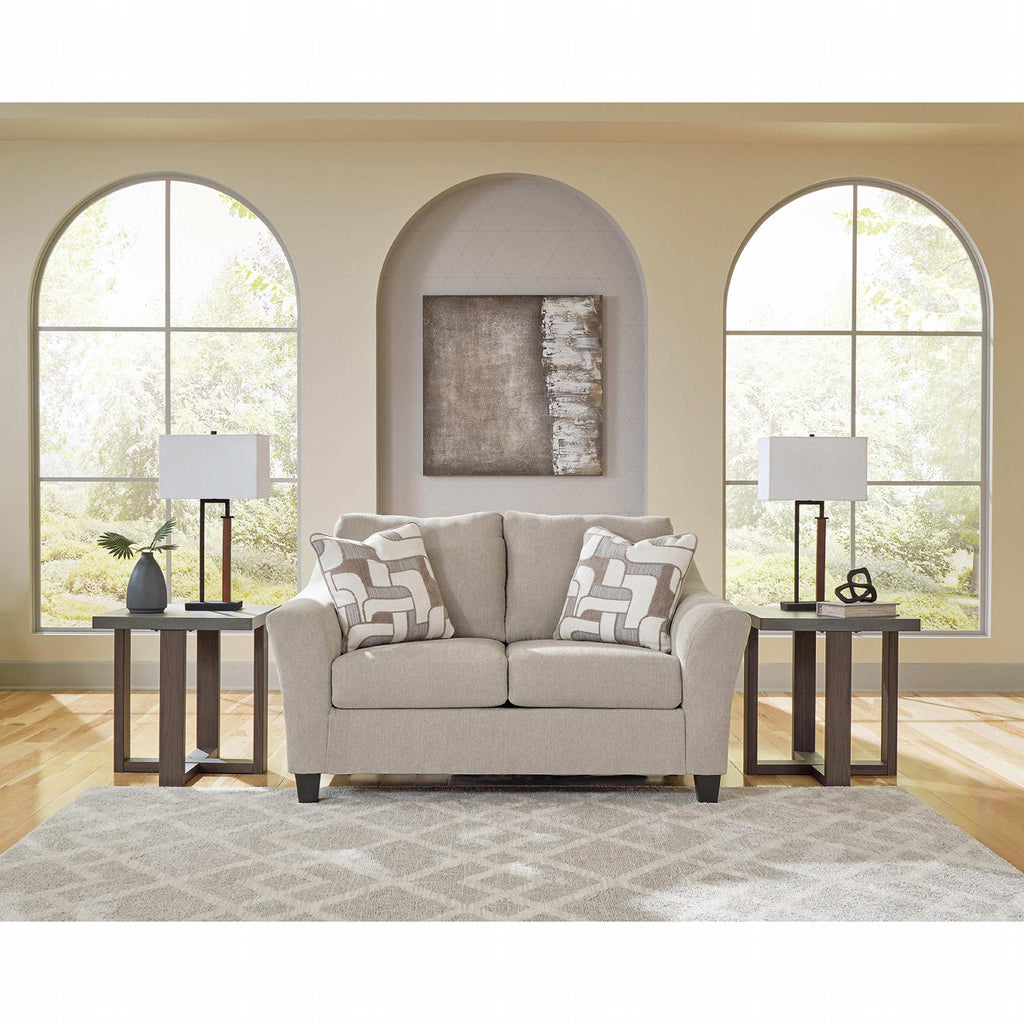 Canapé deux places Willarae - Taupe