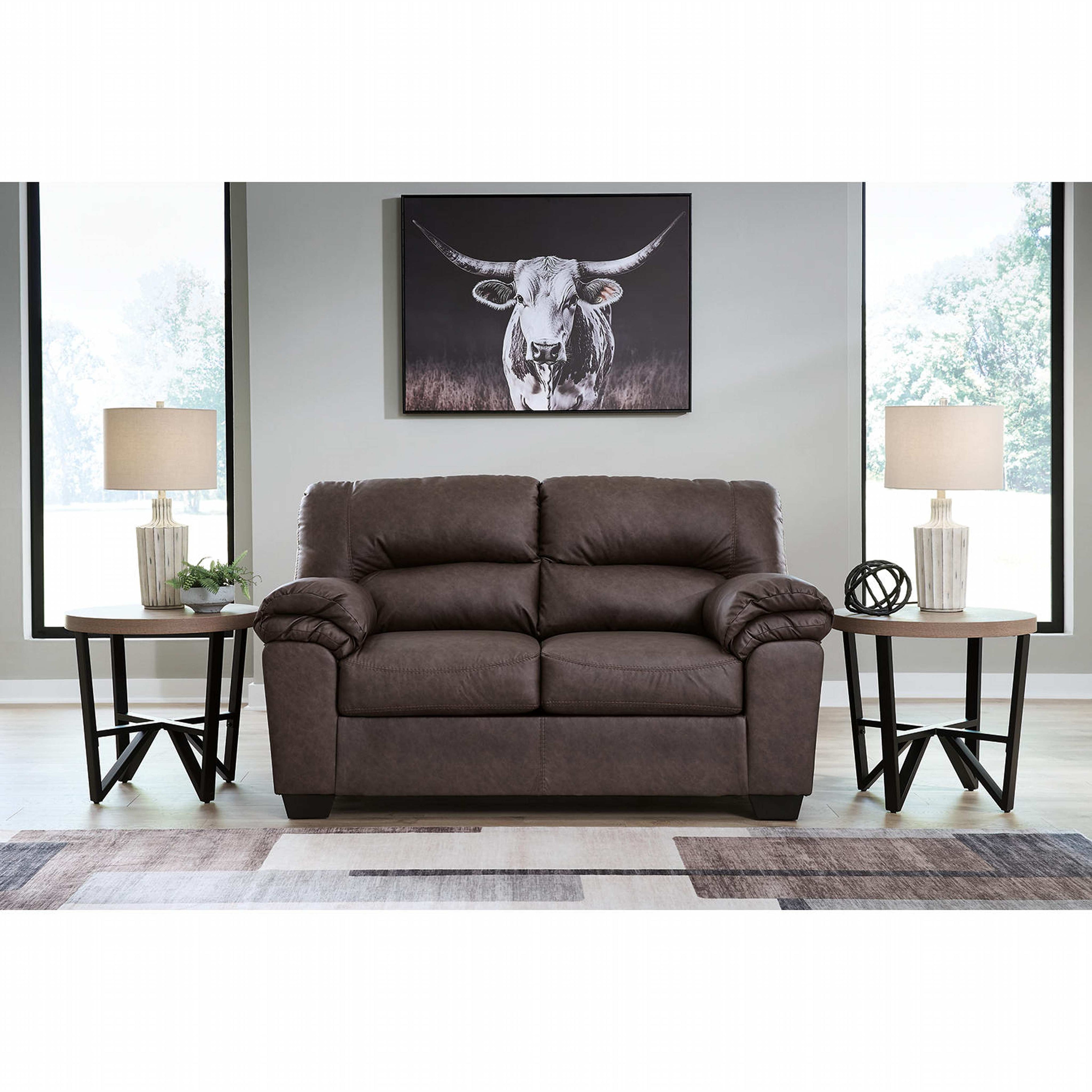 Canapé deux places WillowBend - Gris ambre