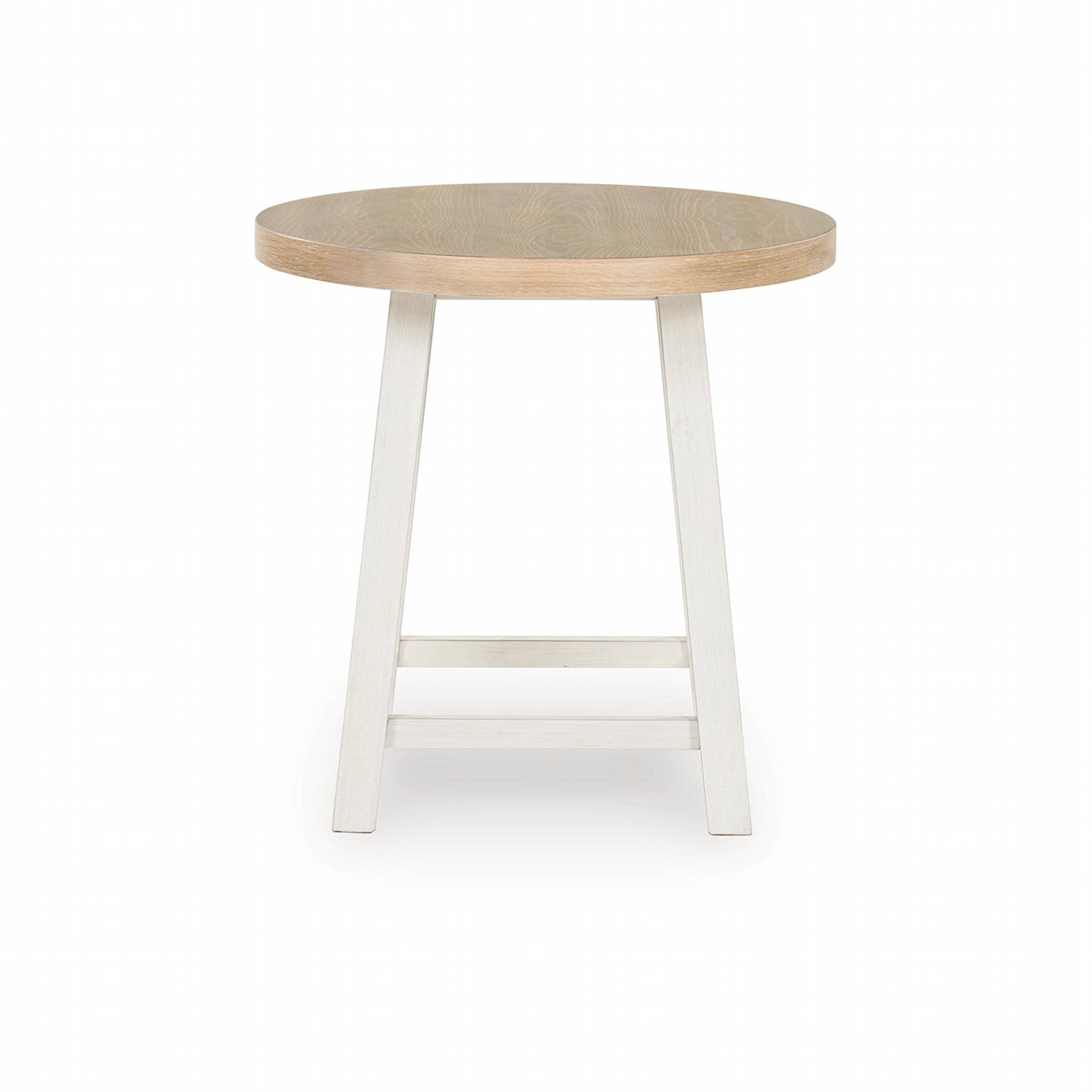 Lot de 3 tables Fawndell - Blanc antique/Brun