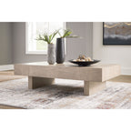 Table basse Jorlaina - Brun gris clair