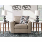 Fauteuil surdimensionné Triston-Peaks - Daim