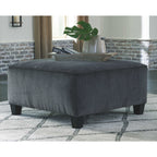 Pouf d'appoint surdimensionné Abinger - Gris fumé