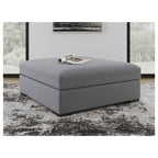 Pouf d'appoint surdimensionné Bealton - Sel et Poivre