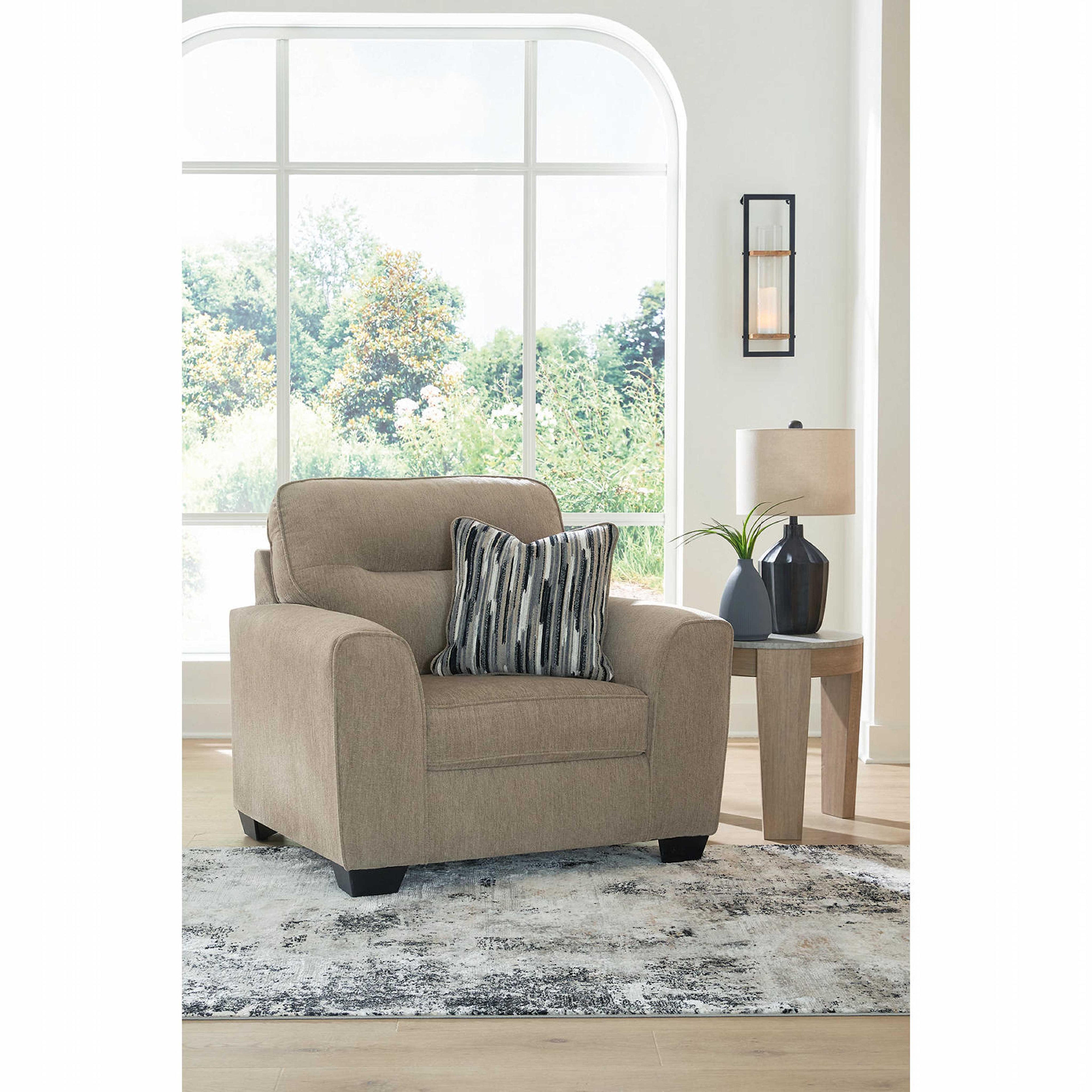 Fauteuil surdimensionné Olten - Moka