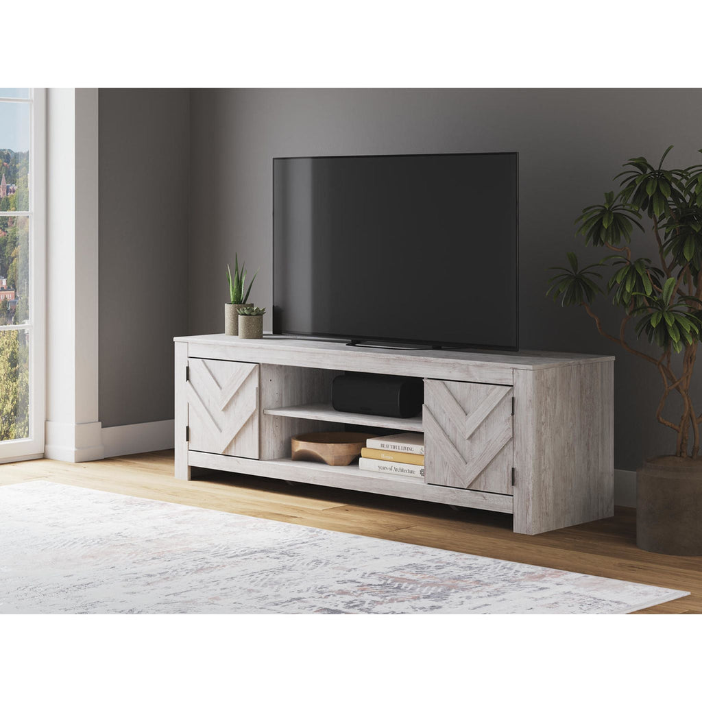 Meuble TV Cayboni - Blanchi