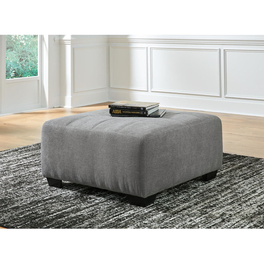 Pouf d'appoint surdimensionné Birkdale Court - Gris