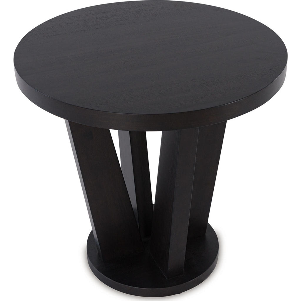 Table d'appoint Chasinfield - Marron foncé