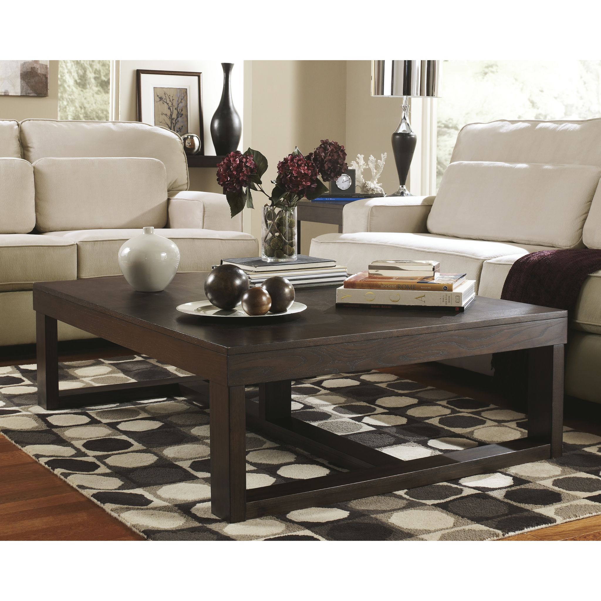 Table basse Watson - Marron foncé