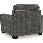 Fauteuil Lonoke une place et demie - Gris anthracite