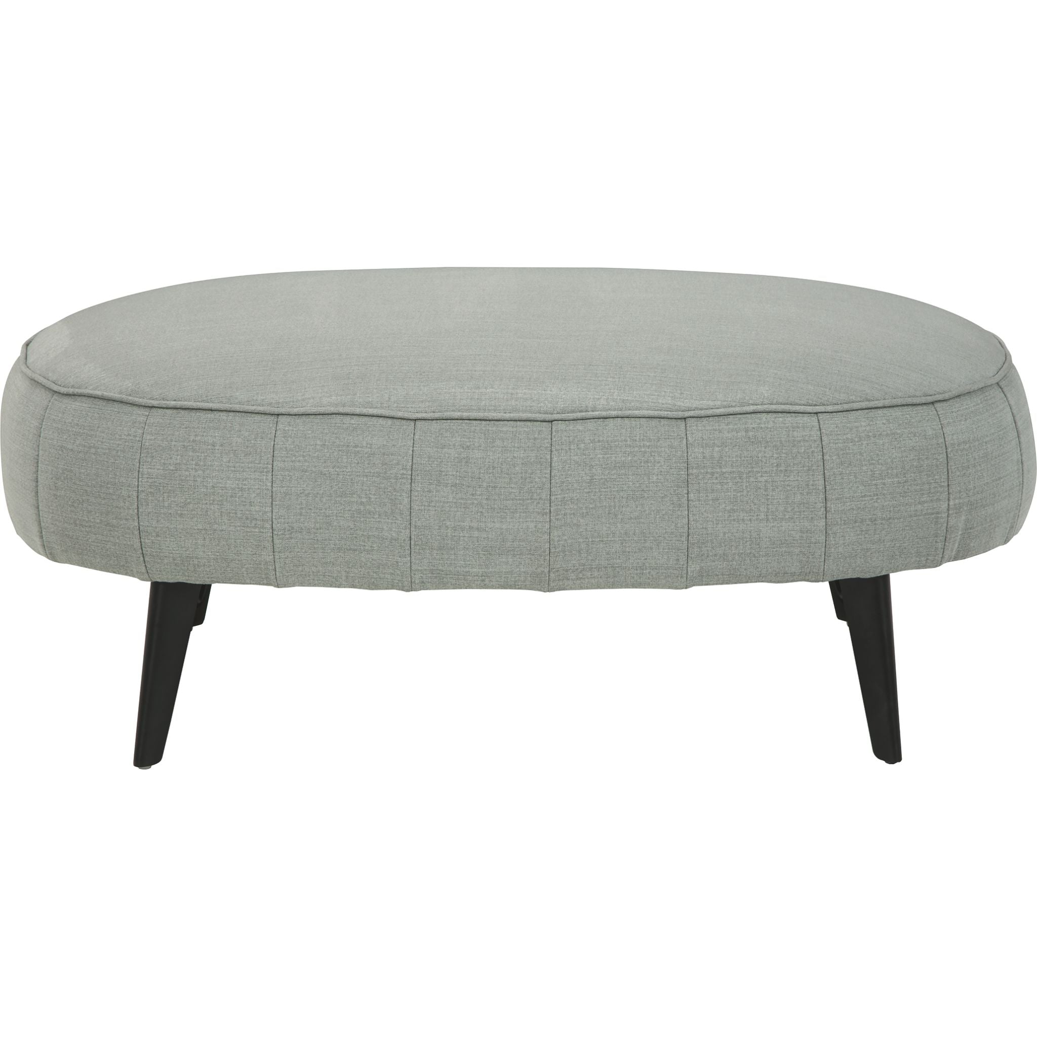 Pouf d'appoint surdimensionné Hollyann - Gris