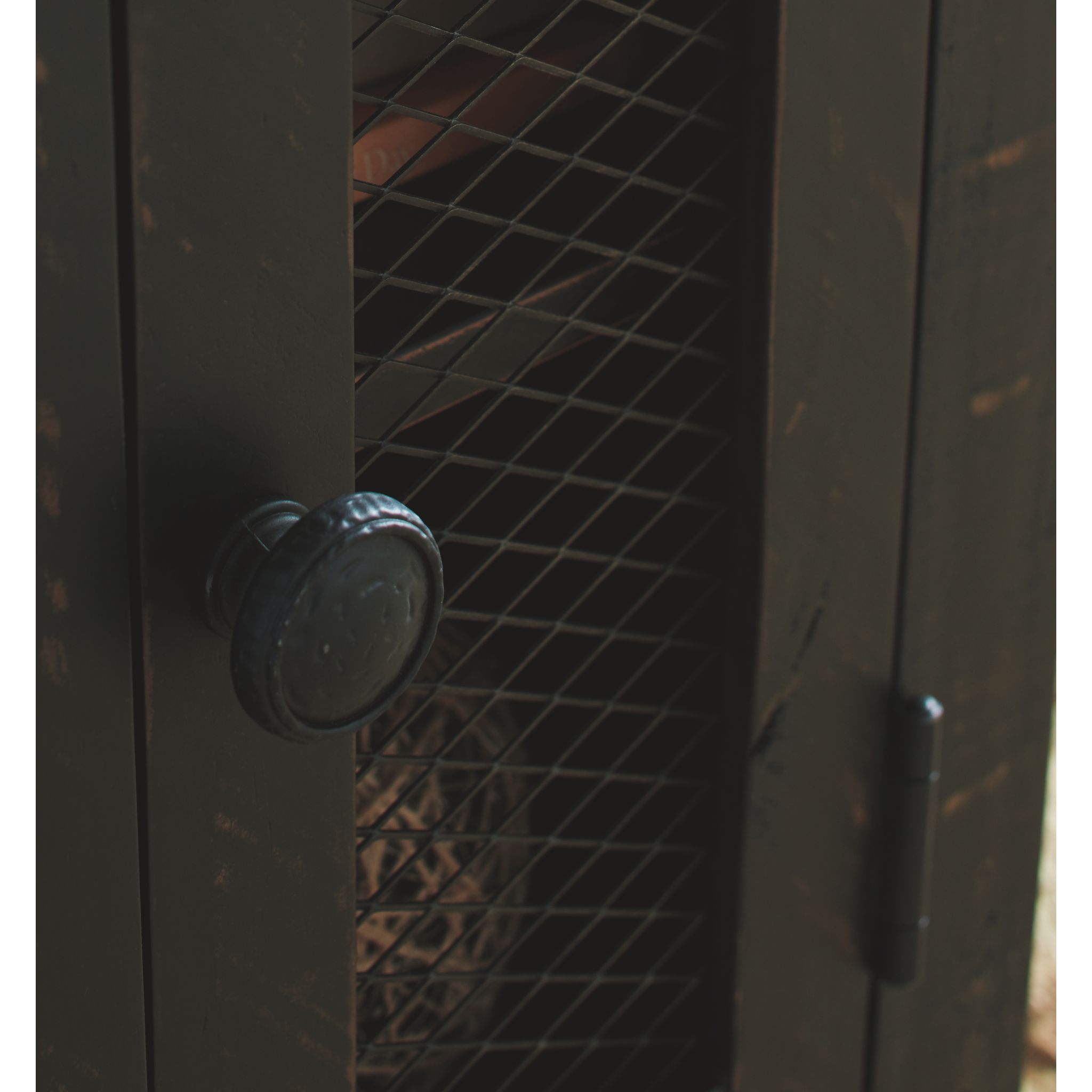 Table d'appoint Kendell Chair - Noir/Marron