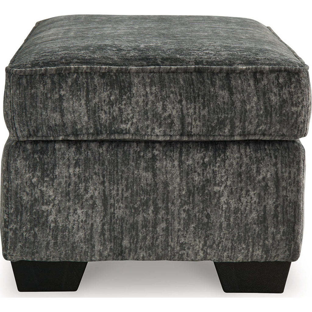 Pouf Lonoke - Gris anthracite