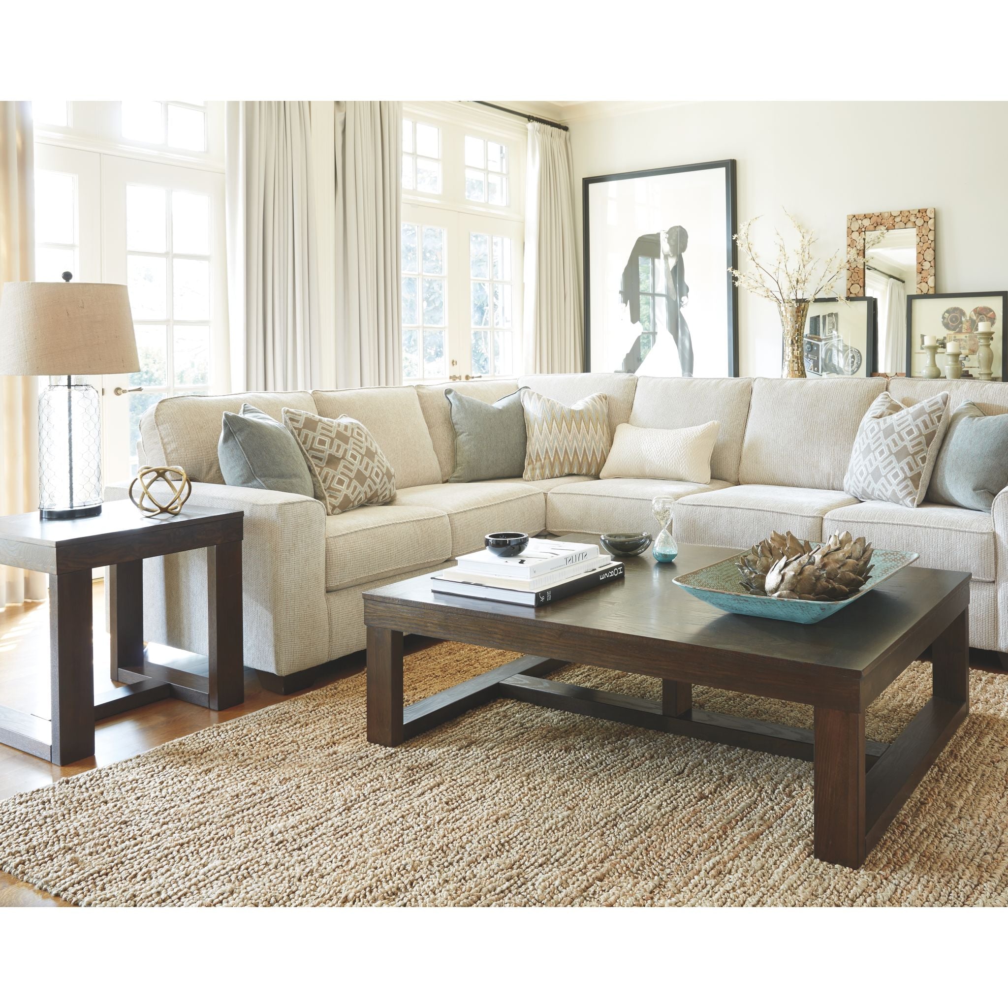 Table basse Watson - Marron foncé