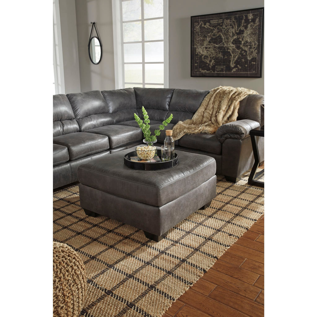 Pouf Bladen - Ardoise