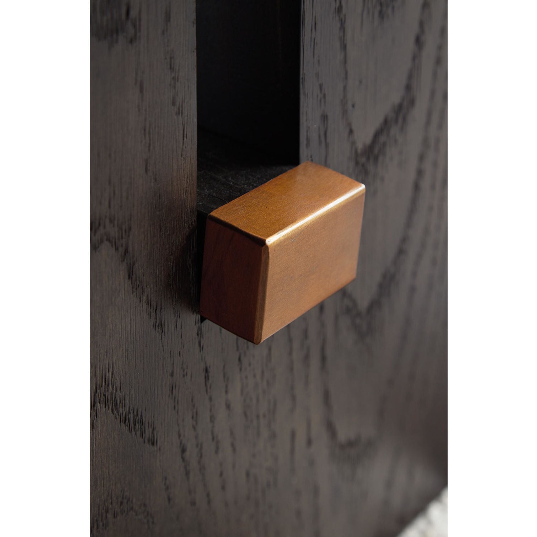 Table basse Burkhaus - Blanc/Brun foncé