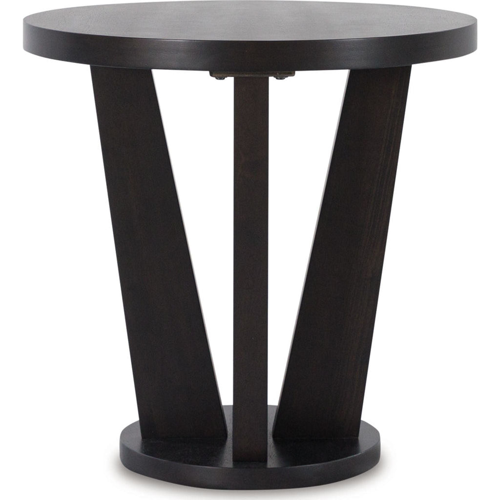 Table d'appoint Chasinfield - Marron foncé
