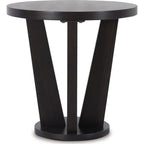 Table d'appoint Chasinfield - Marron foncé