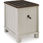 Table d'appoint Darborn Chair - Gris/Marron