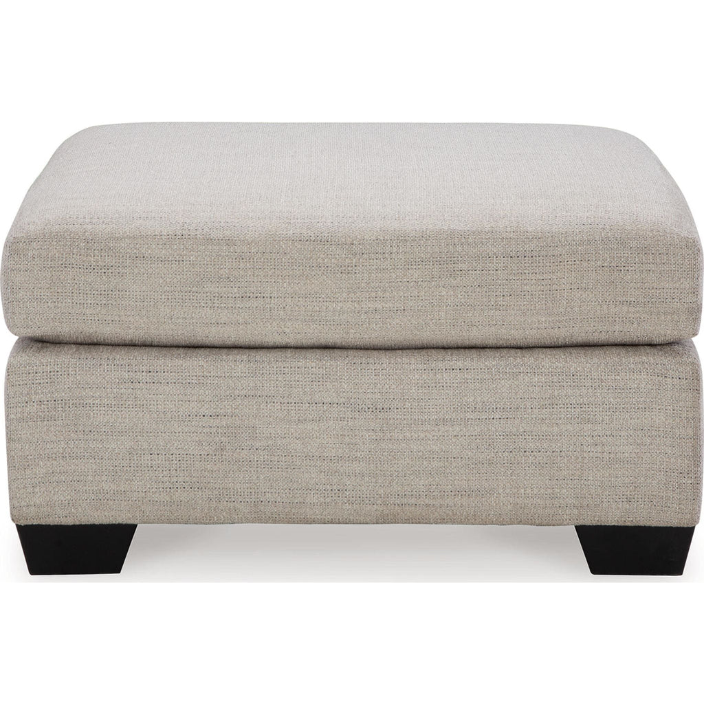 Pouf d'appoint surdimensionné Mahoney