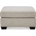 Pouf d'appoint surdimensionné Mahoney