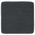 Pouf d'appoint surdimensionné Abinger - Gris fumé