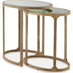 Table d'appoint Irmaleigh (lot de 2) - Noir antique